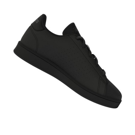 Unisex Kids Advantage Lifestyle Court Lace Shoes Core, Black, A701_ONE, large image number 12