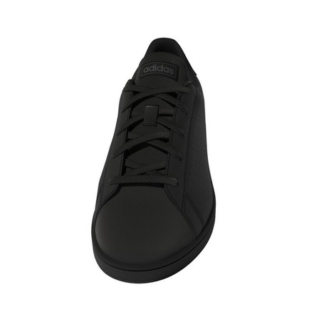 Unisex Kids Advantage Lifestyle Court Lace Shoes Core, Black, A701_ONE, large image number 13