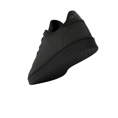 Unisex Kids Advantage Lifestyle Court Lace Shoes Core, Black, A701_ONE, large image number 14