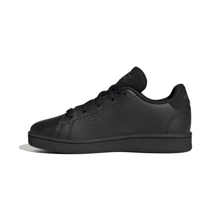 Unisex Kids Advantage Lifestyle Court Lace Shoes Core, Black, A701_ONE, large image number 15
