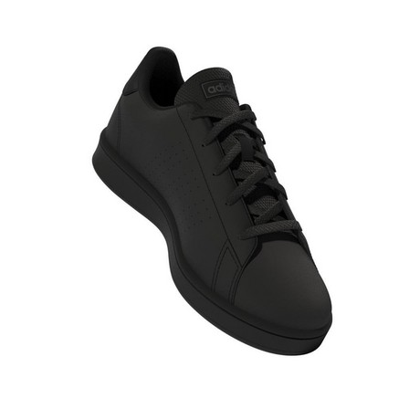 Unisex Kids Advantage Lifestyle Court Lace Shoes Core, Black, A701_ONE, large image number 17