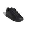 Unisex Kids Advantage Court Lifestyle Hook-And-Loop Shoes , Black, A701_ONE, thumbnail image number 1