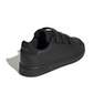 Unisex Kids Advantage Court Lifestyle Hook-And-Loop Shoes , Black, A701_ONE, thumbnail image number 2