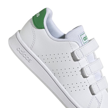 Advantage Court Lifestyle Hook-and-Loop Shoes ftwr white Unisex Kids, A701_ONE, large image number 4