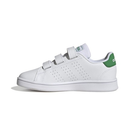 Advantage Court Lifestyle Hook-and-Loop Shoes ftwr white Unisex Kids, A701_ONE, large image number 9