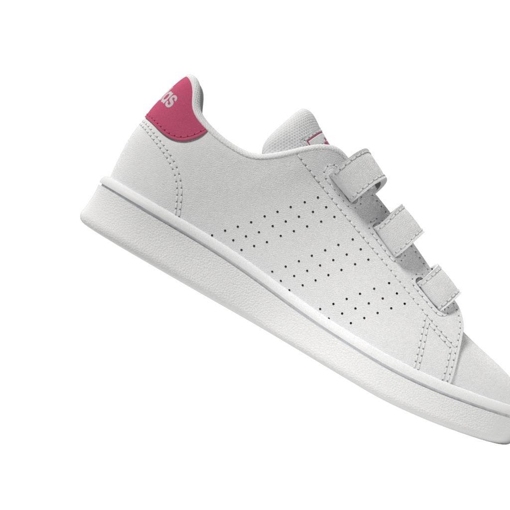 Advantage Court Lifestyle Hook-and-Loop Shoes ftwr white Unisex Kids, A701_ONE, large image number 6