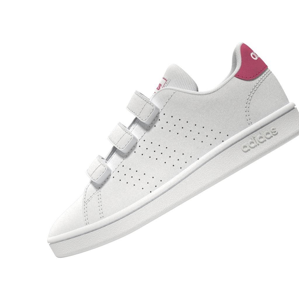Advantage Court Lifestyle Hook-and-Loop Shoes ftwr white Unisex Kids, A701_ONE, large image number 7