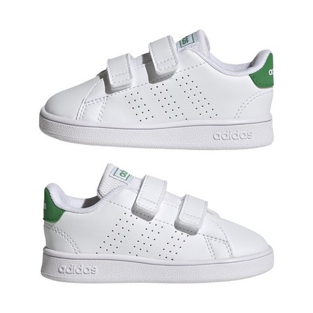Advantage Lifestyle Court Two Hook-and-Loop Shoes ftwr white Unisex Infant, A701_ONE, large image number 15