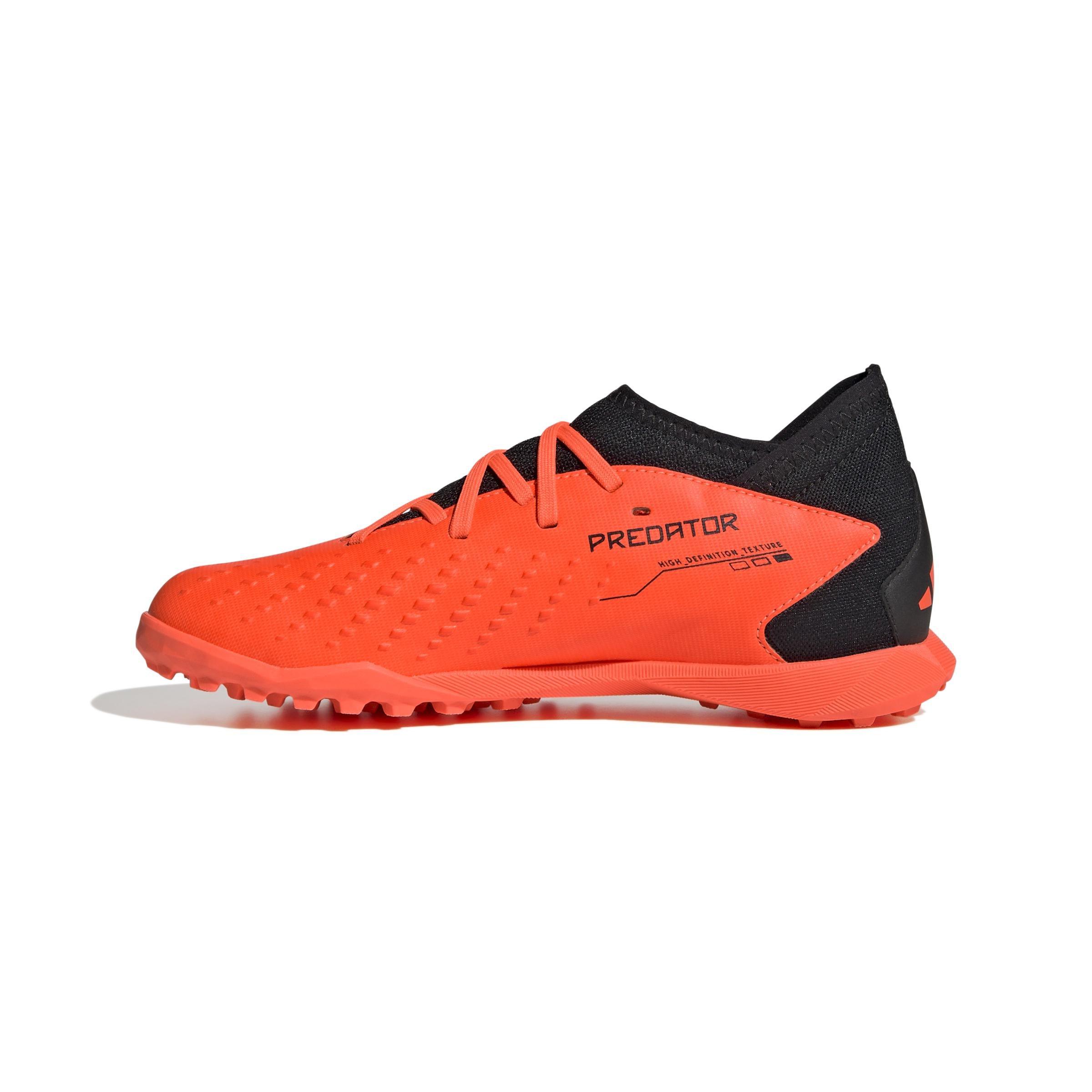 adidas - Kids Unisex Predator Accuracy.3 Turf Boots, Orange