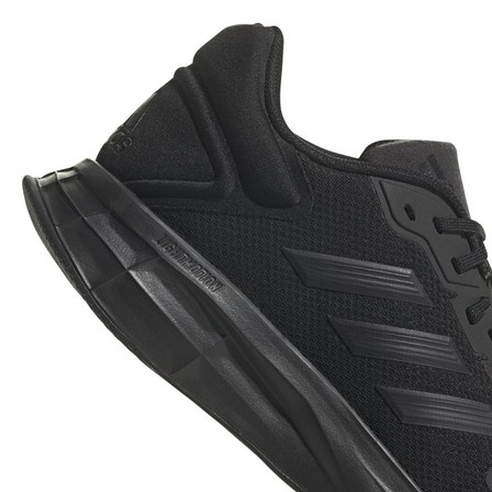 Mens Black Duramo 10 Shoes, Black, A701_ONE, large image number 7
