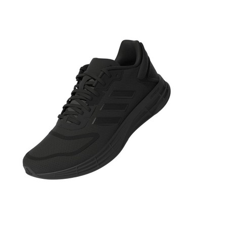 Mens Black Duramo 10 Shoes, Black, A701_ONE, large image number 34