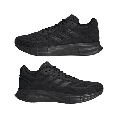 Mens Black Duramo 10 Shoes, Black, A701_ONE, large image number 36