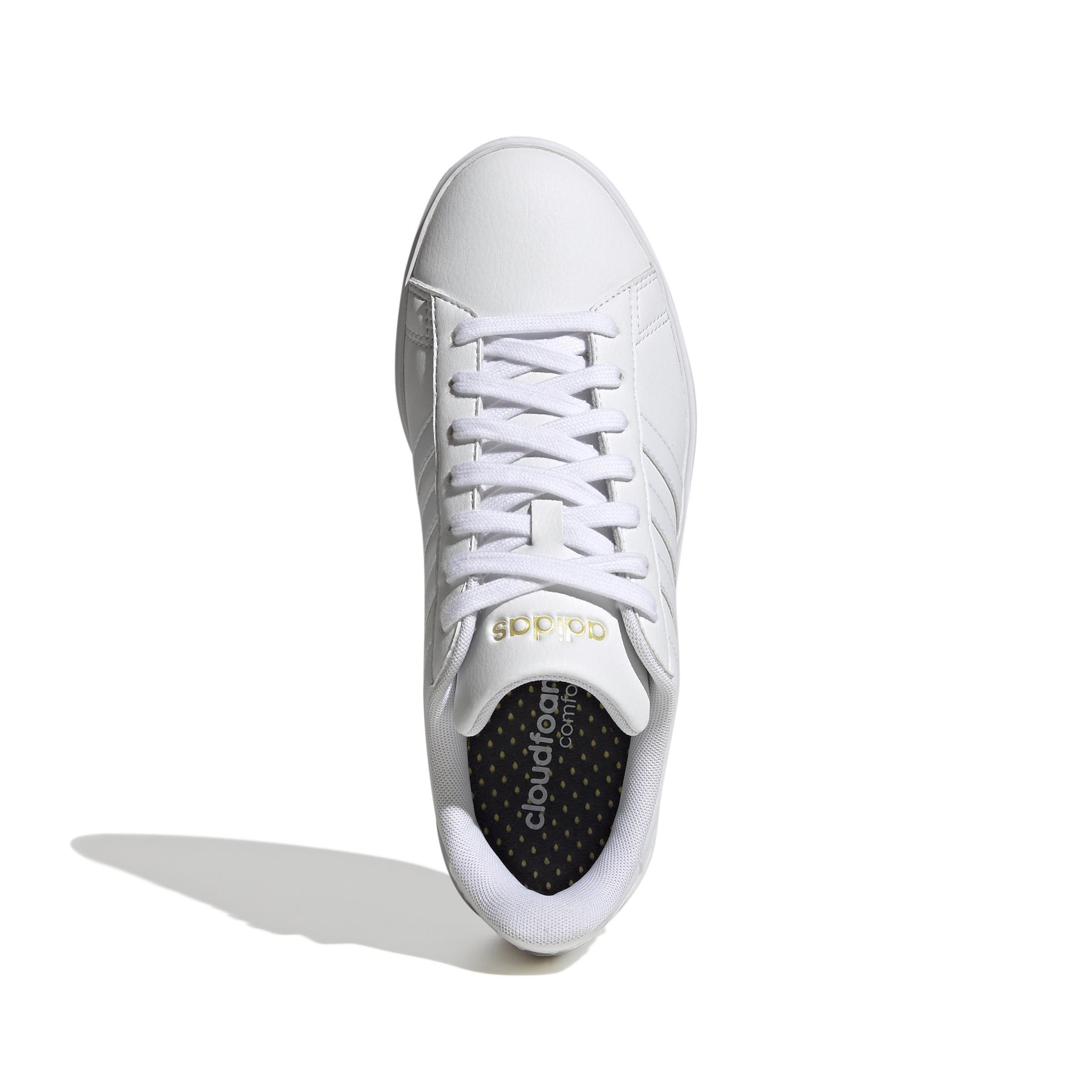 Grand Court Cloudfoam Lifestyle Comfort Shoes, White, , large image number 6