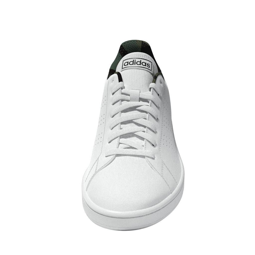 Advantage Base Court Lifestyle Shoes, White, A701_ONE, large image number 5