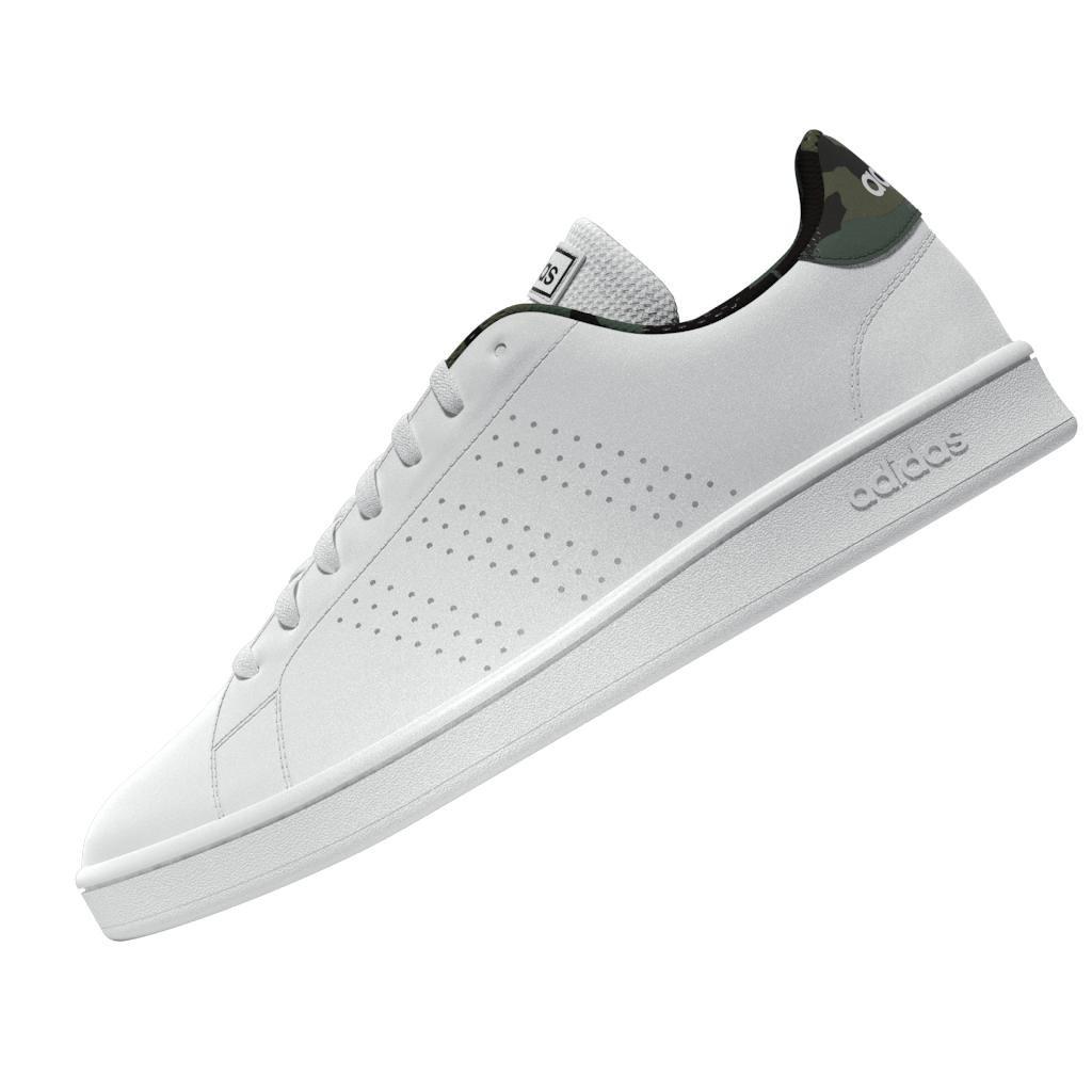 Advantage Base Court Lifestyle Shoes, White, A701_ONE, large image number 10