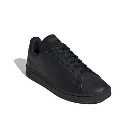 Men Advantage Base Court Lifestyle Shoes, Black, A701_ONE, large image number 1