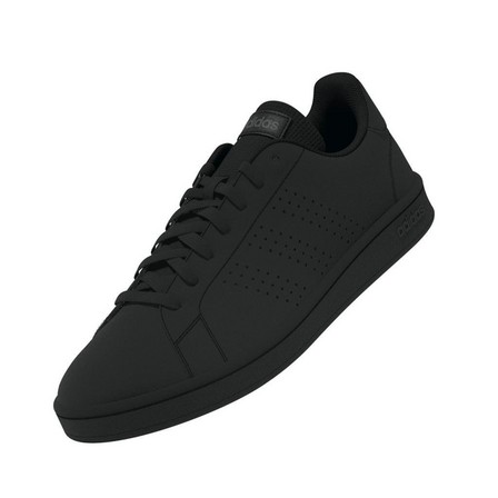 Men Advantage Base Court Lifestyle Shoes, Black, A701_ONE, large image number 12