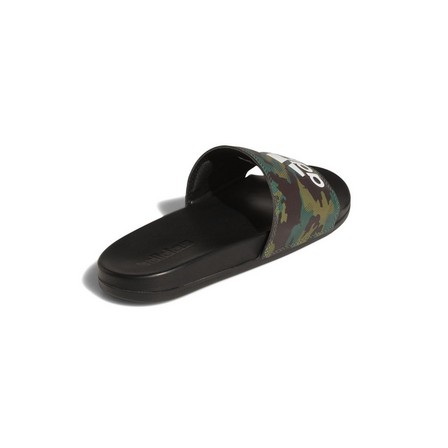 Black Adilette Comfort Slides, A701_ONE, large image number 1