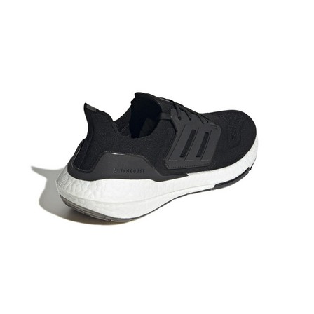 Men White Sole Ultraboost 22 Shoes, Black, A701_ONE, large image number 6
