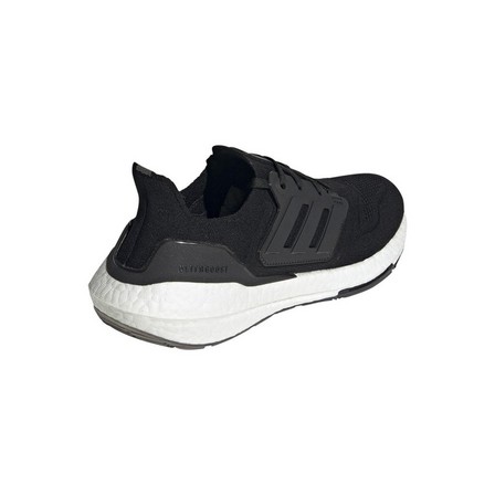 Men White Sole Ultraboost 22 Shoes, Black, A701_ONE, large image number 7