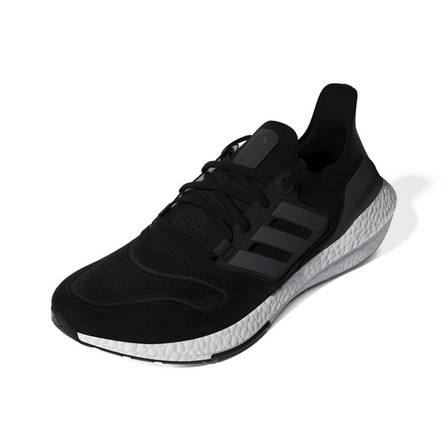 Men White Sole Ultraboost 22 Shoes, Black, A701_ONE, large image number 13