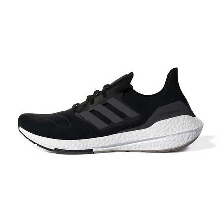 Men White Sole Ultraboost 22 Shoes, Black, A701_ONE, large image number 16
