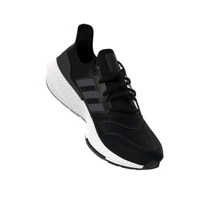 Men White Sole Ultraboost 22 Shoes, Black, A701_ONE, large image number 18