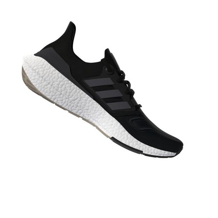 Men White Sole Ultraboost 22 Shoes, Black, A701_ONE, large image number 20