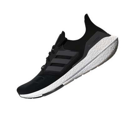 Men White Sole Ultraboost 22 Shoes, Black, A701_ONE, large image number 25
