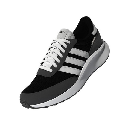 Men Run 70S Lifestyle Running Shoes, Black, A701_ONE, large image number 11
