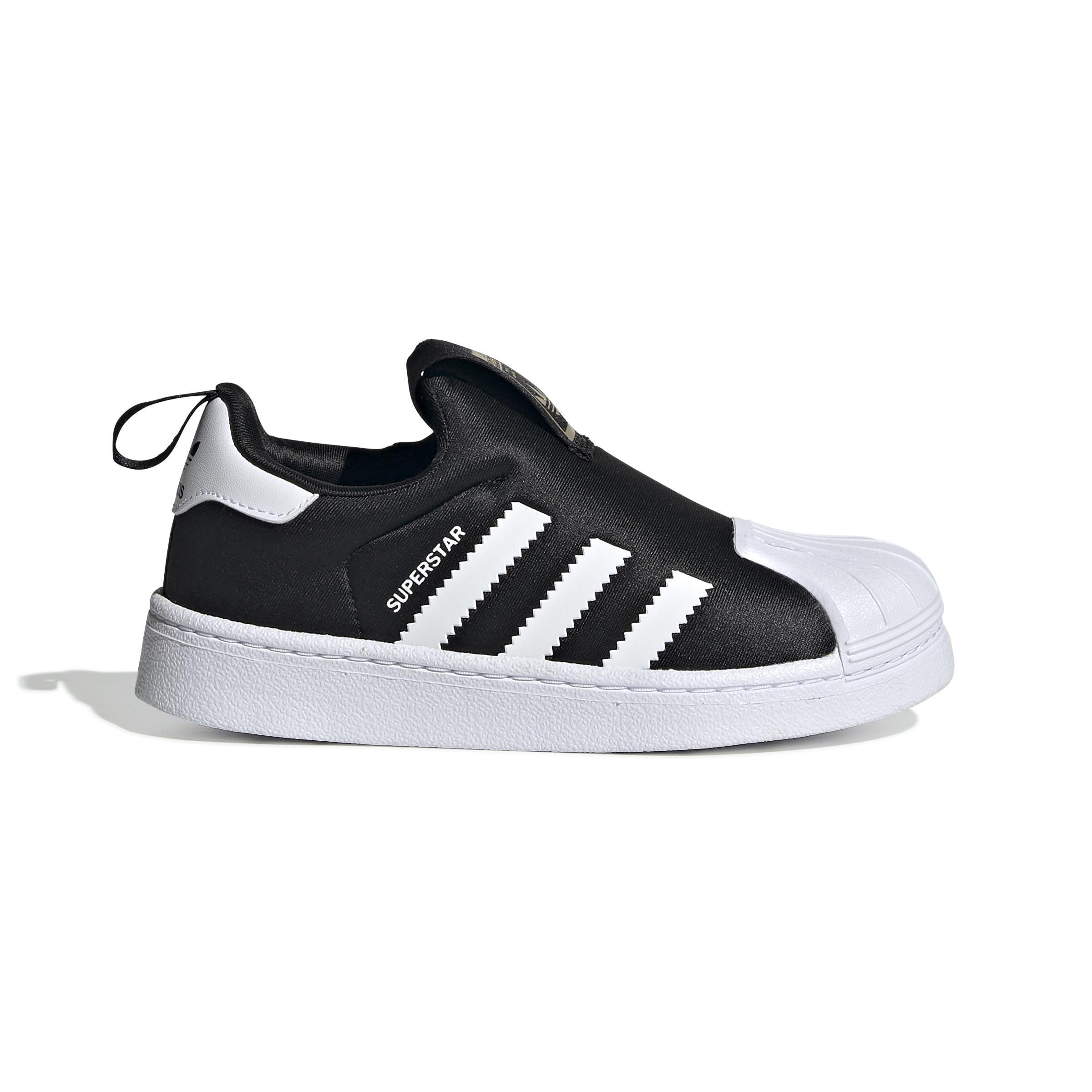 adidas - Unisex Kids Superstar 360 Shoes, Black