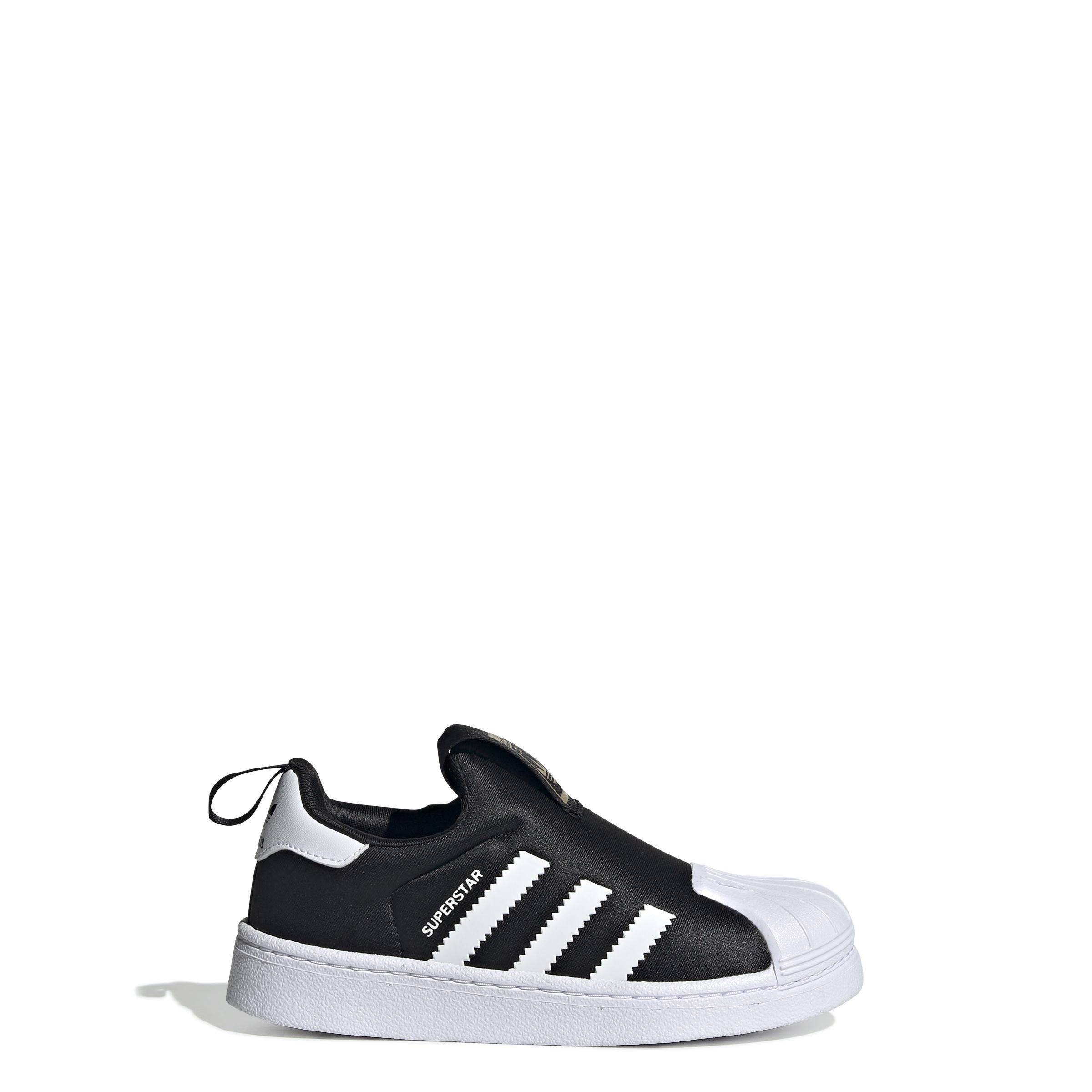 adidas - Unisex Kids Superstar 360 Shoes, Black