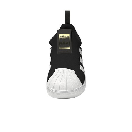 Unisex Kids Superstar 360 Shoes, Black, A701_ONE, large image number 7