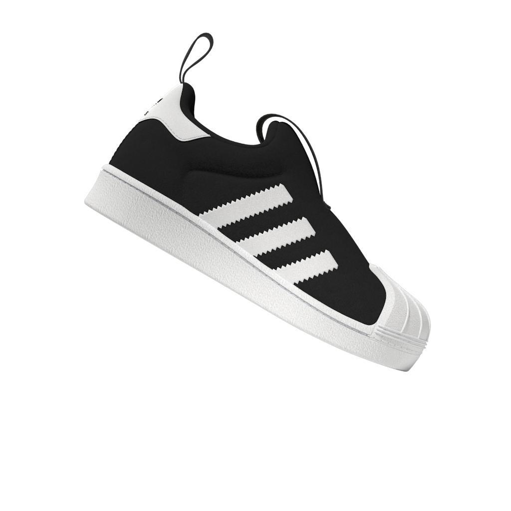 adidas - Unisex Kids Superstar 360 Shoes, Black