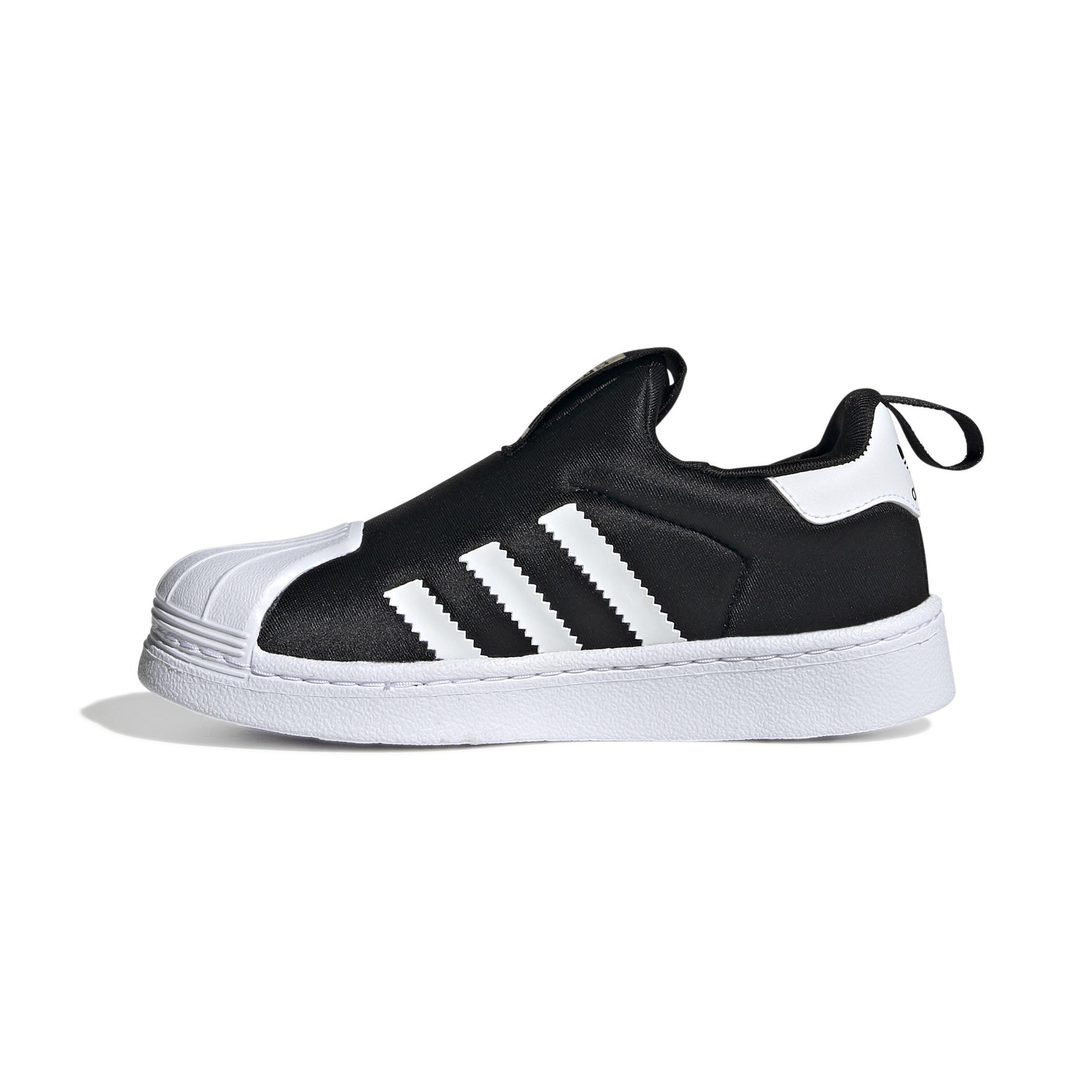 adidas - Unisex Kids Superstar 360 Shoes, Black