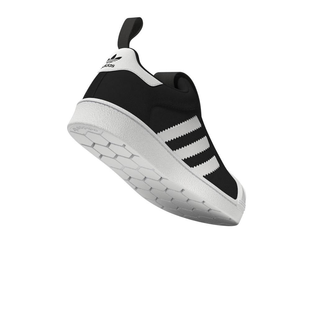 Unisex Kids Superstar 360 Shoes, Black, A701_ONE, large image number 17