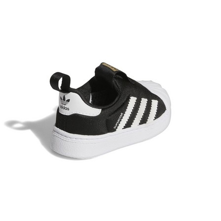 Kids Unisex Superstar 360 Shoes, Black, A701_ONE, large image number 2