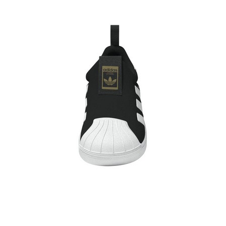 Kids Unisex Superstar 360 Shoes, Black, A701_ONE, large image number 14