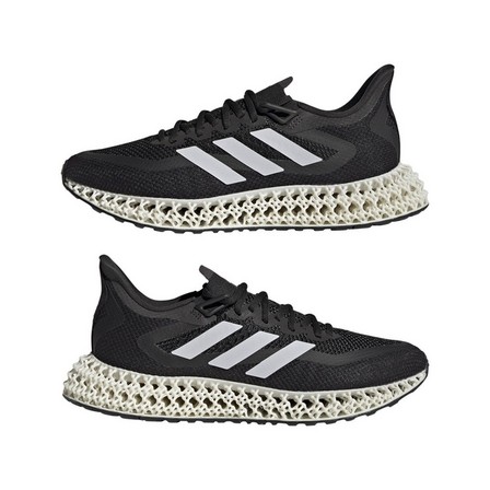 Men Adidas 4Dfwd 2 Running Shoes, Black, A701_ONE, large image number 5