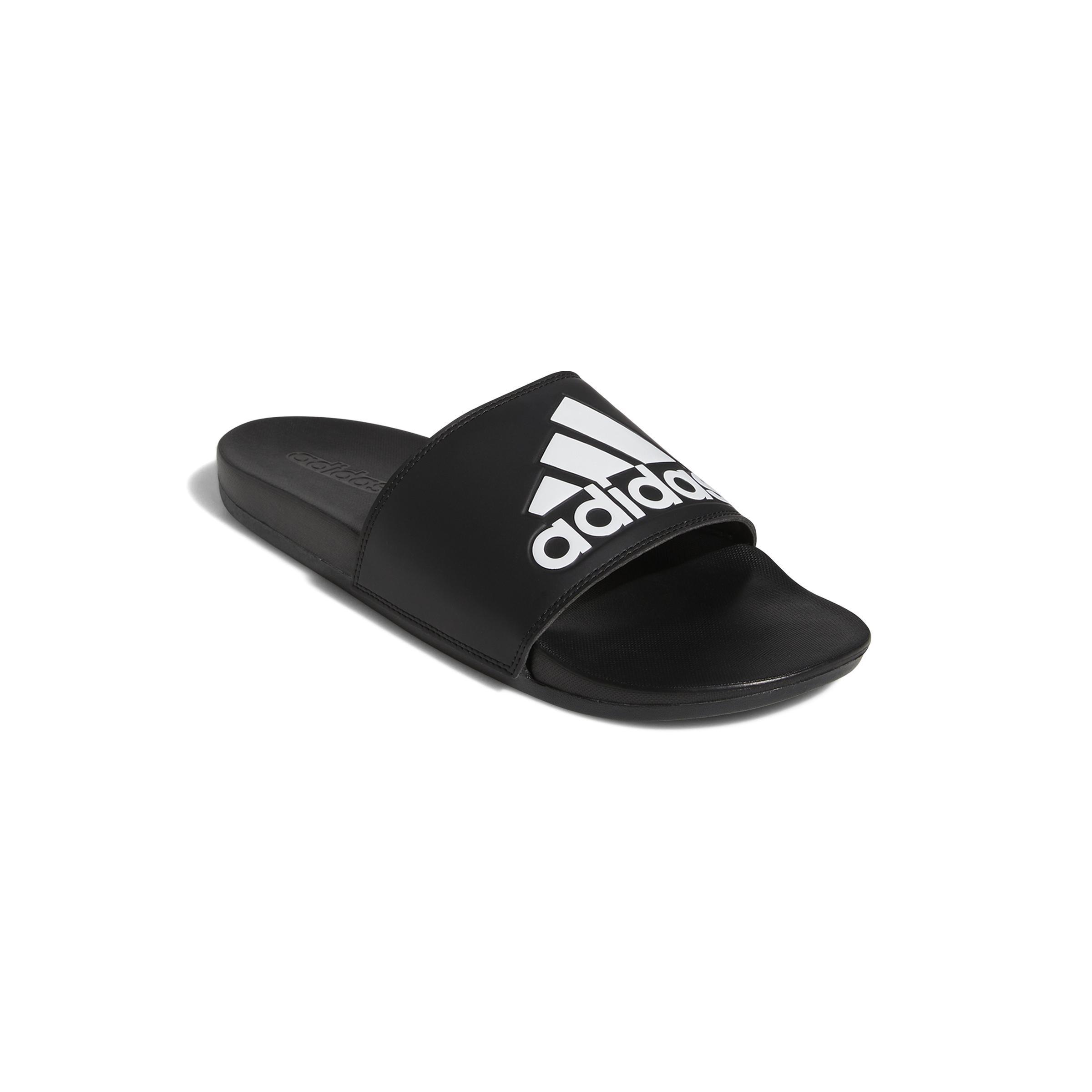 Unisex Adilette Comfort Slides, Black, A701_ONE, large image number 1