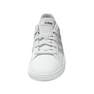 Kids Unisex Grand Court Lifestyle Lace Tennis Shoes Ftwr, White, A701_ONE, thumbnail image number 16