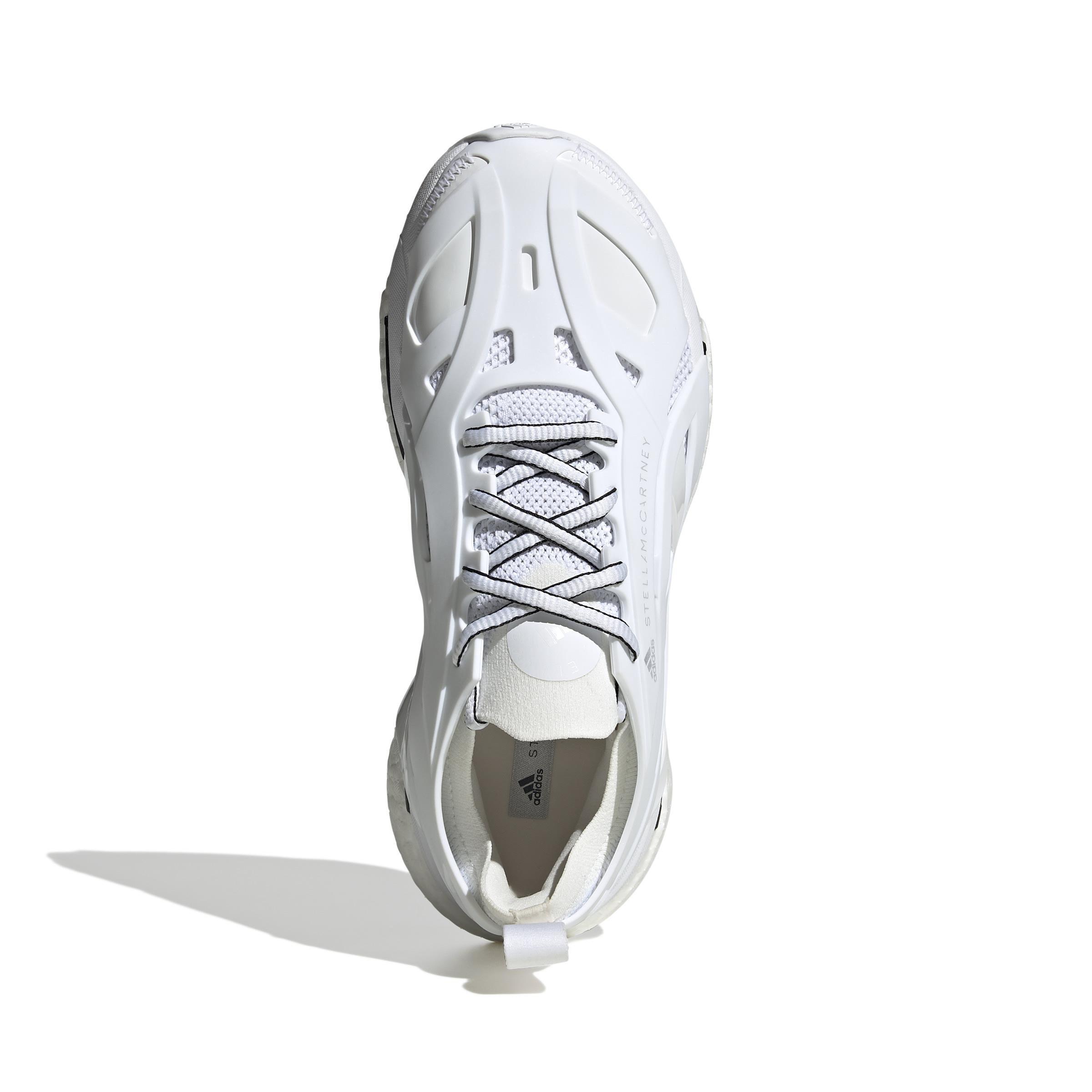 adidas by Stella McCartney Solarglide Running Shoes, White, A701_ONE, large image number 1