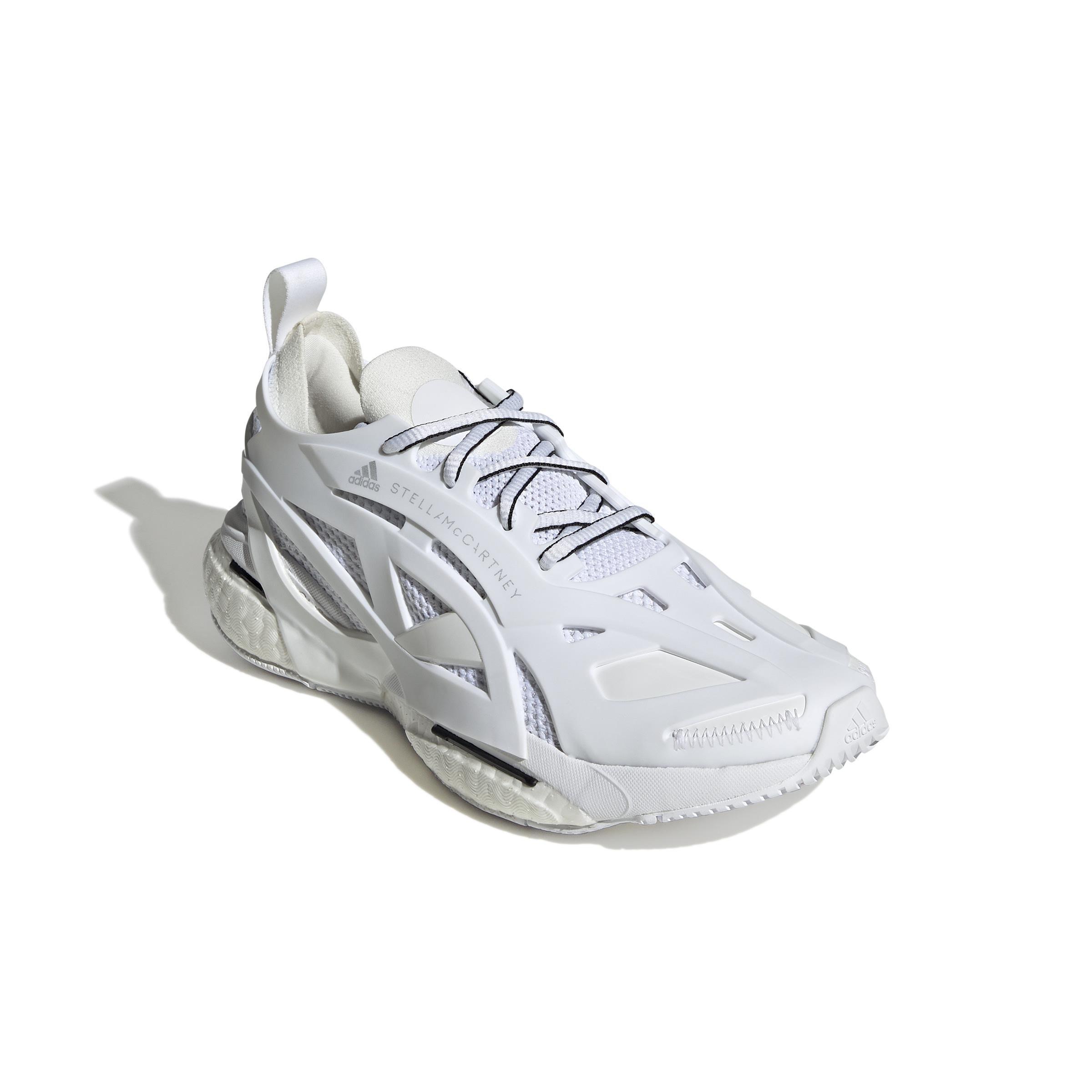 adidas by Stella McCartney Solarglide Running Shoes, White, A701_ONE, large image number 2