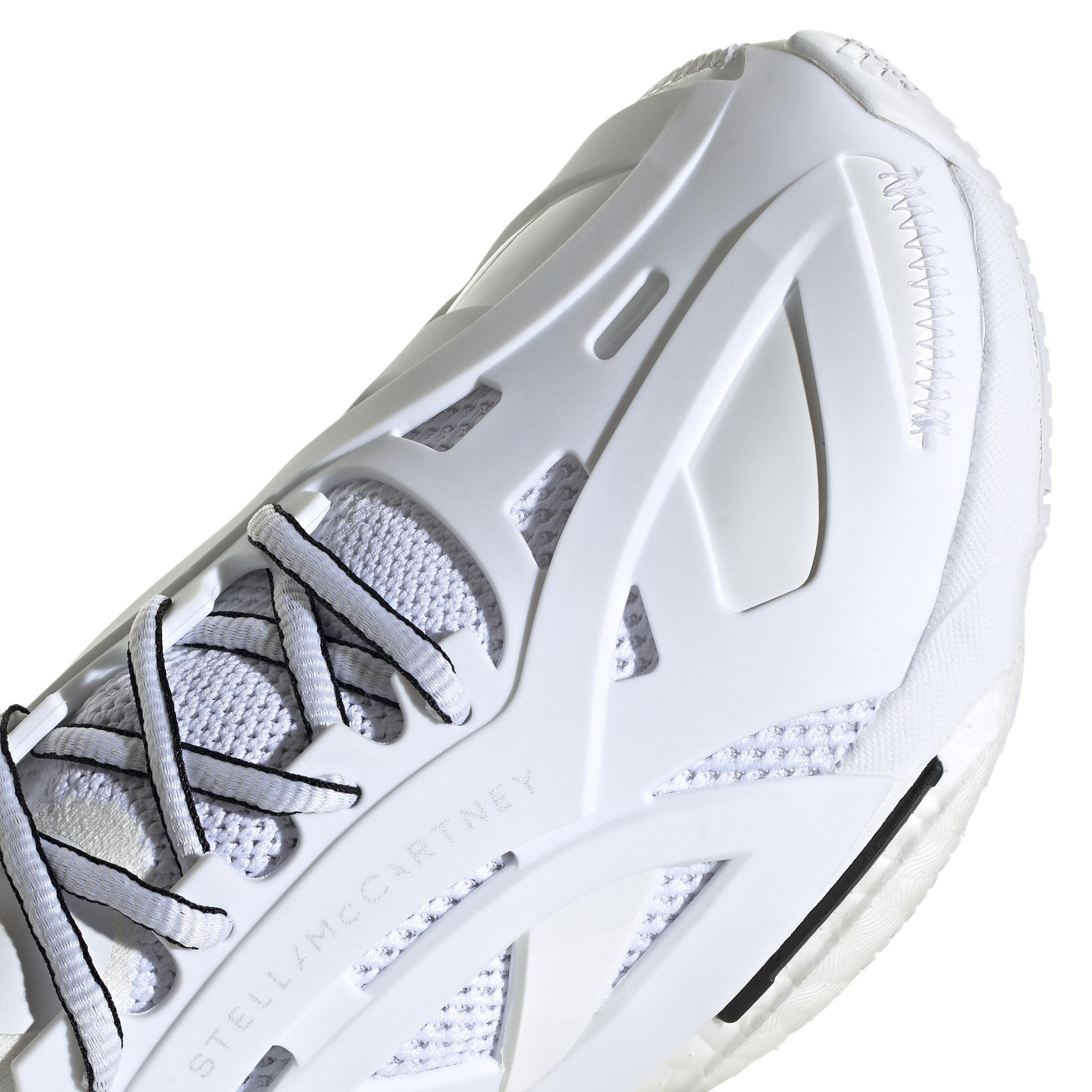 adidas by Stella McCartney Solarglide Running Shoes, White, A701_ONE, large image number 5