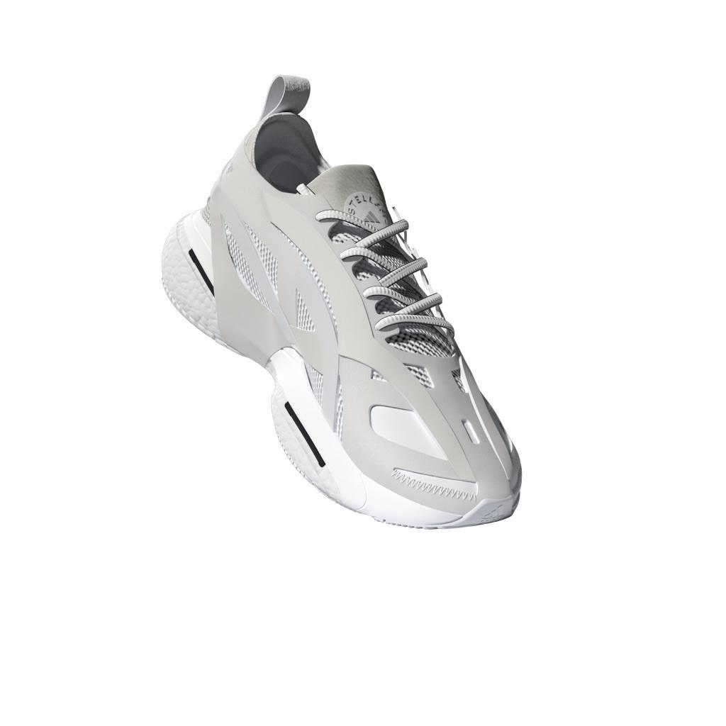 adidas by Stella McCartney Solarglide Running Shoes, White, , large image number 13
