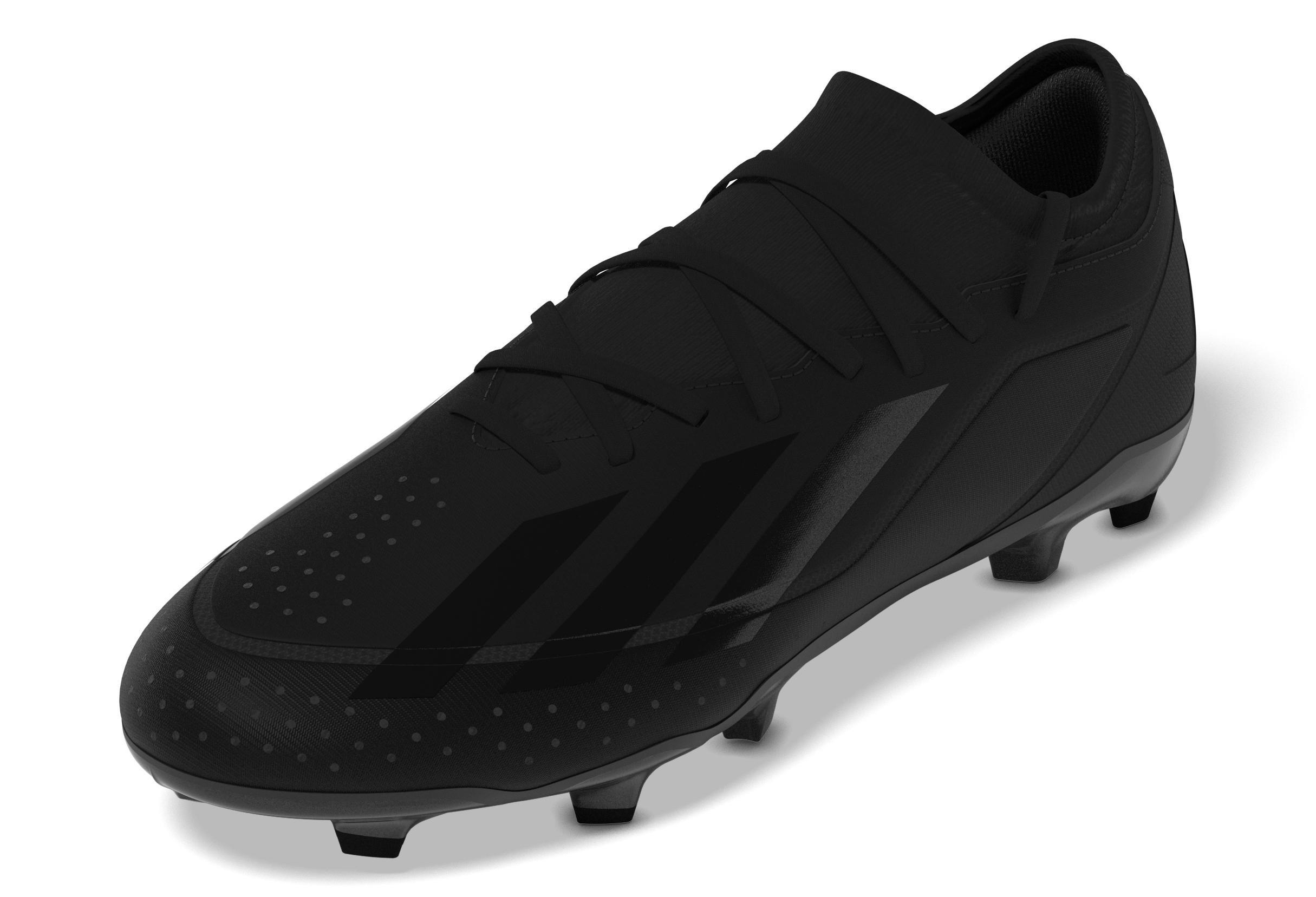 adidas - Unisex X Crazyfast.3 Firm Ground Boots, Black