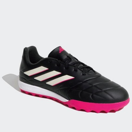 Unisex Copa Pure .3 Turf Boots, Black, A701_ONE, large image number 1