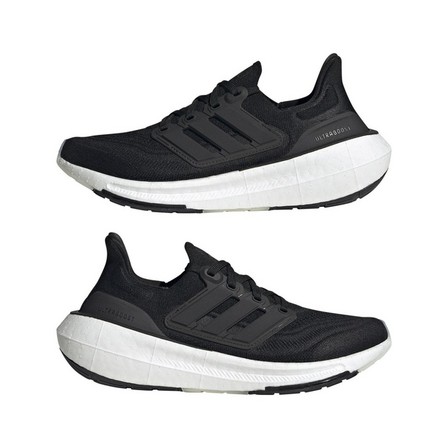 Women Ultraboost Light Shoes, Black, A701_ONE, large image number 13