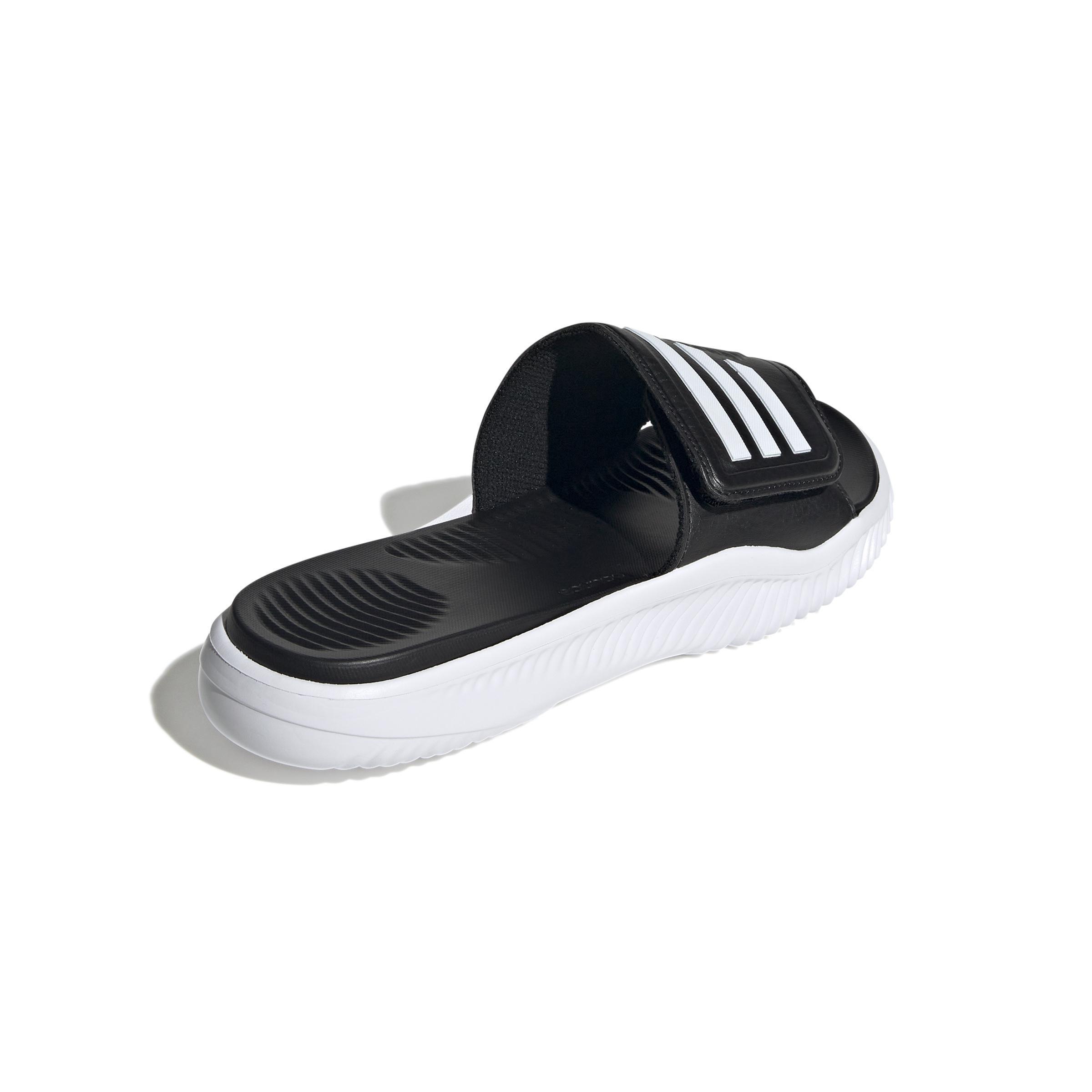 adidas - Black Alphabounce Slides, Black