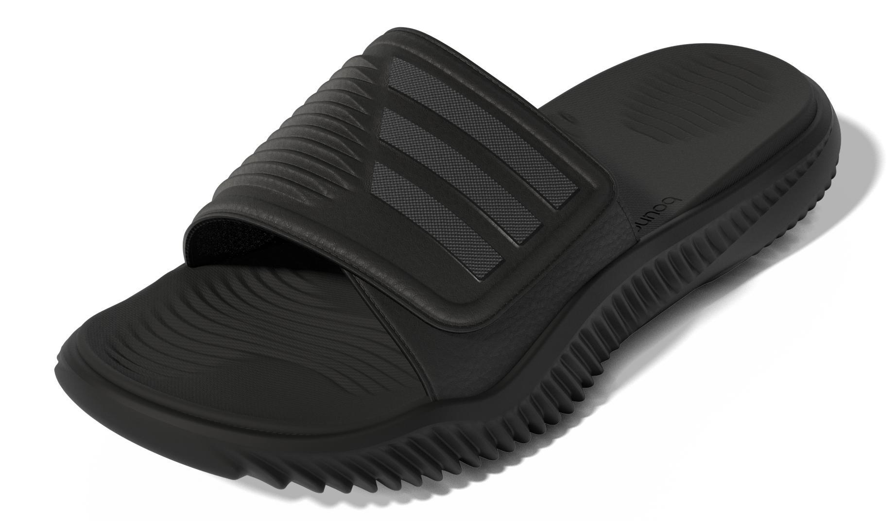 Unisex Alphabounce Slides, Black, A701_ONE, large image number 6